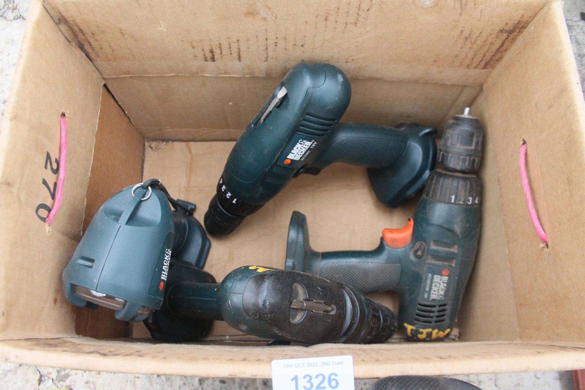 BOX OF DRILLS NO VAT - Image 3 of 3