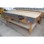 JOINER BENCH WITH VICE NO VAT