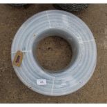 ROLL OF PLASTIC PIPE + VAT