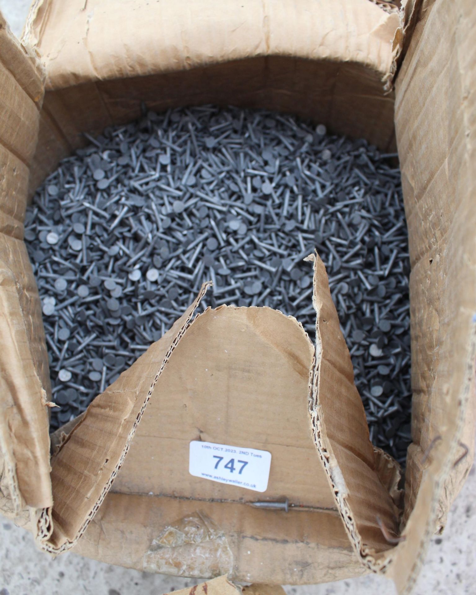 BOX OF TACKS NO VAT