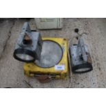 3 VARIOUS RAIL LAMPS (WORKING) NO VAT