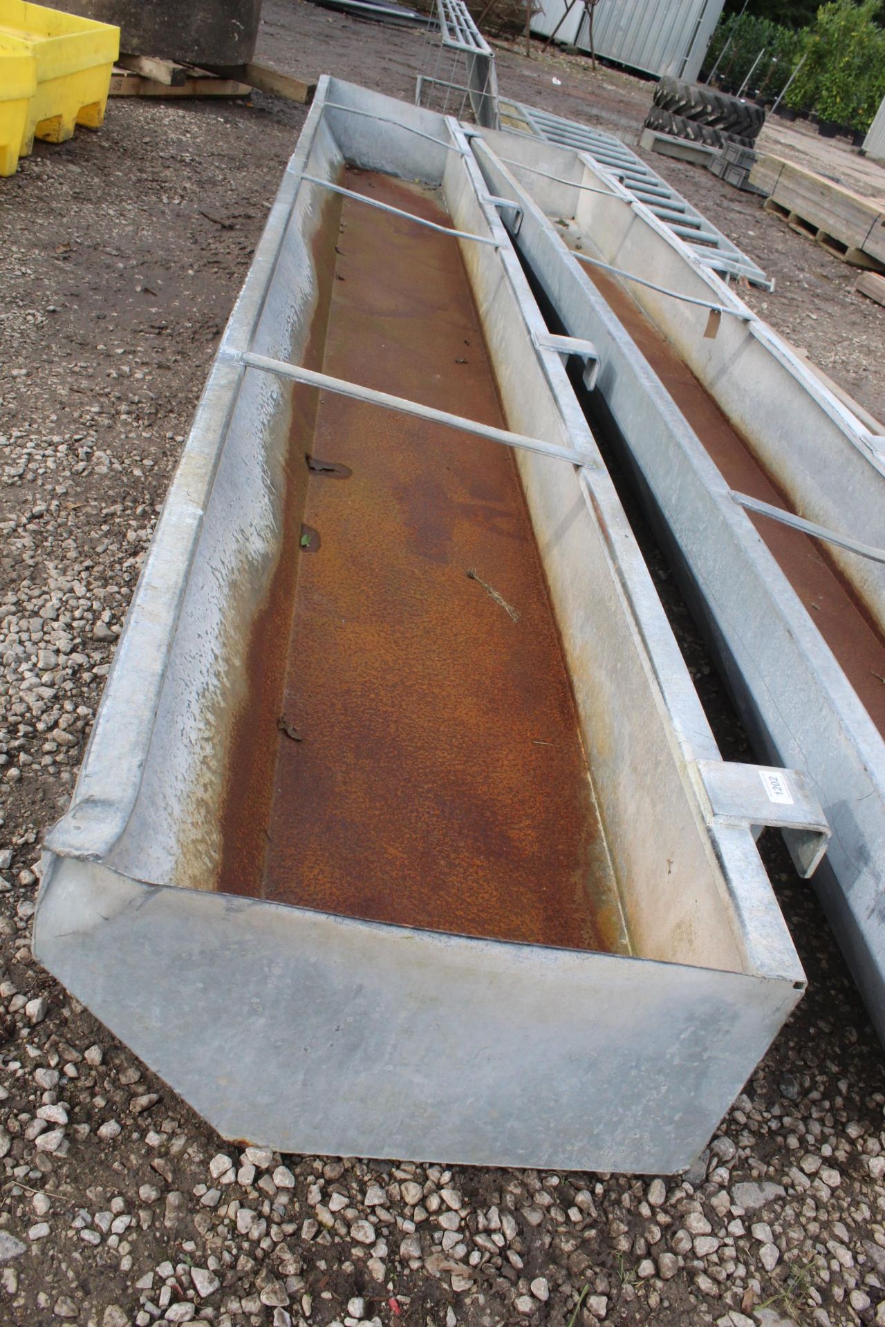 15'HANG ON CATTLE TROUGH + VAT