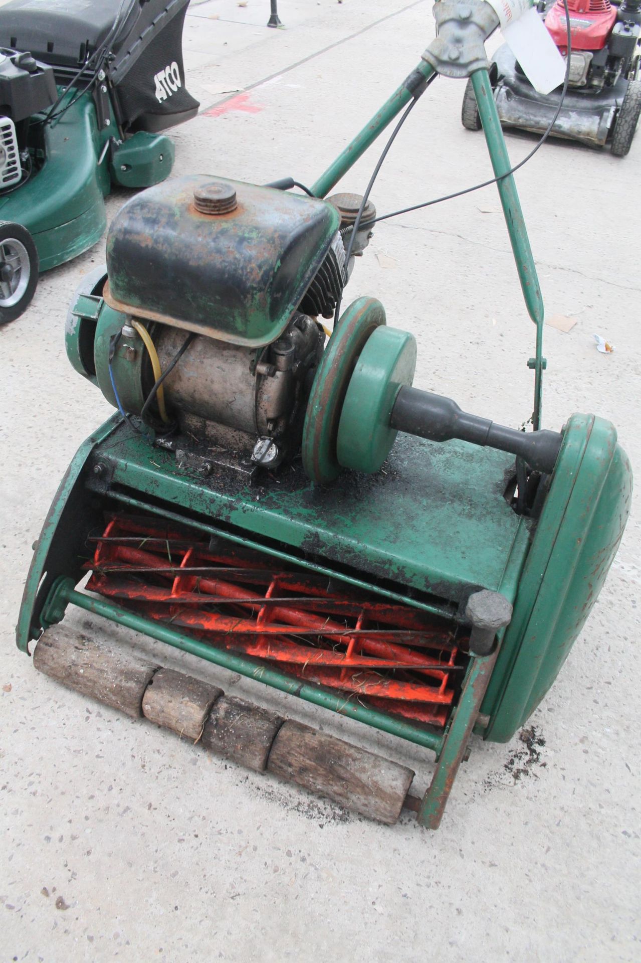 RANSOMES 18" CYLINDER MOWER + VAT - Image 2 of 2