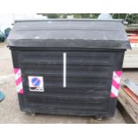 LARGE BLACK WASTE BIN + VAT