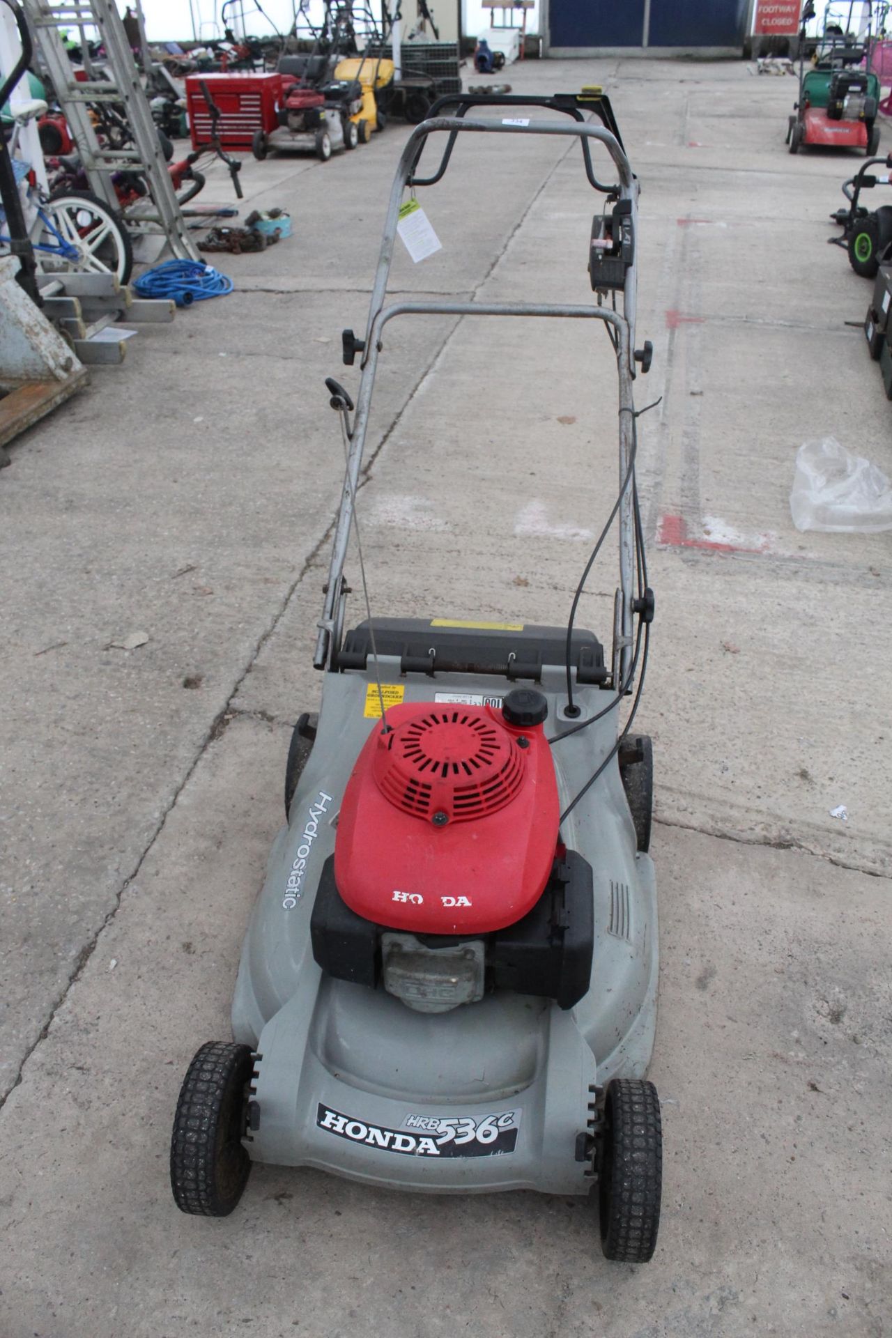 HONDA HRB 536C HYDROSTATIC MOWER + VAT