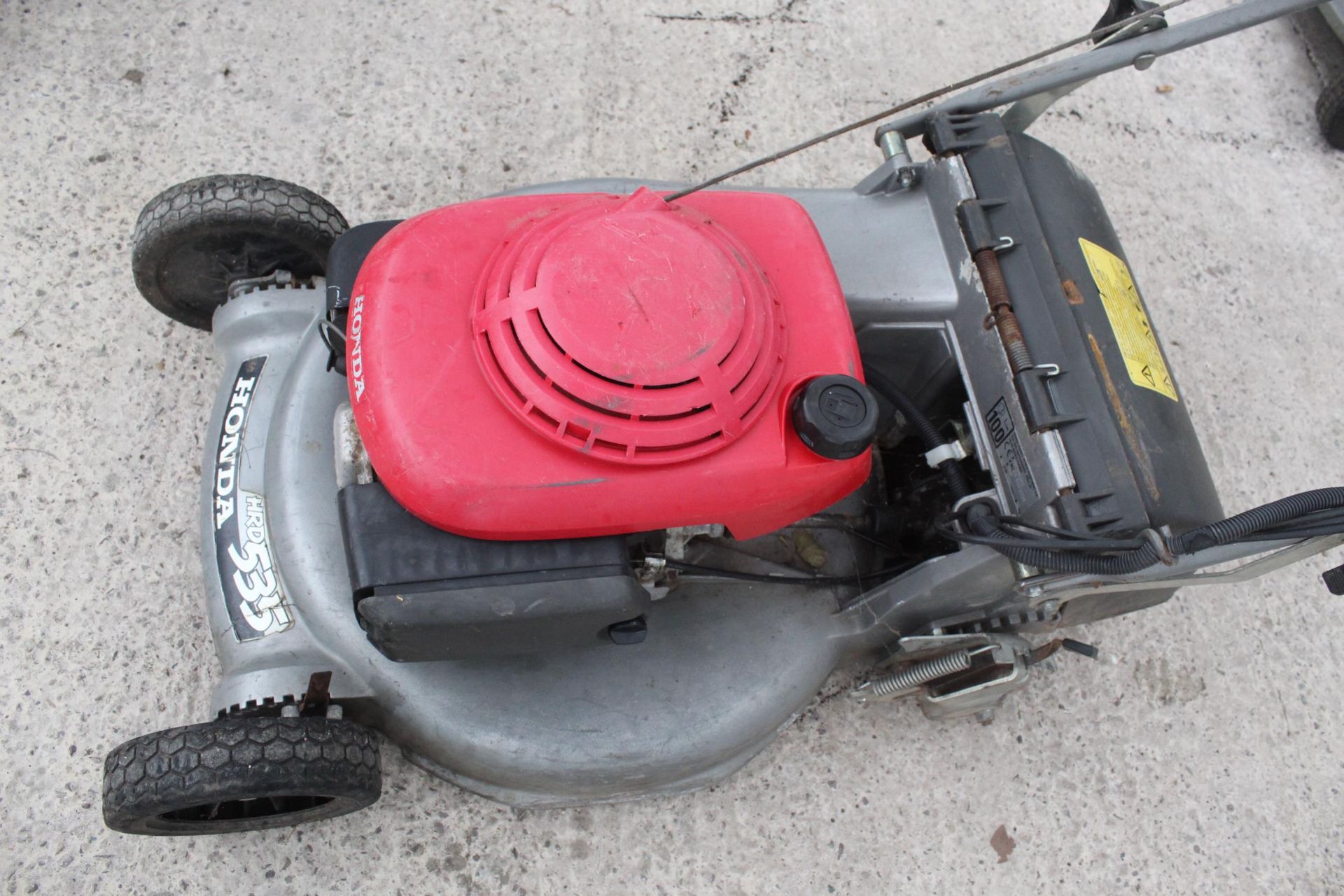 HONDA HRD 535 MOWER + VAT - Image 2 of 2