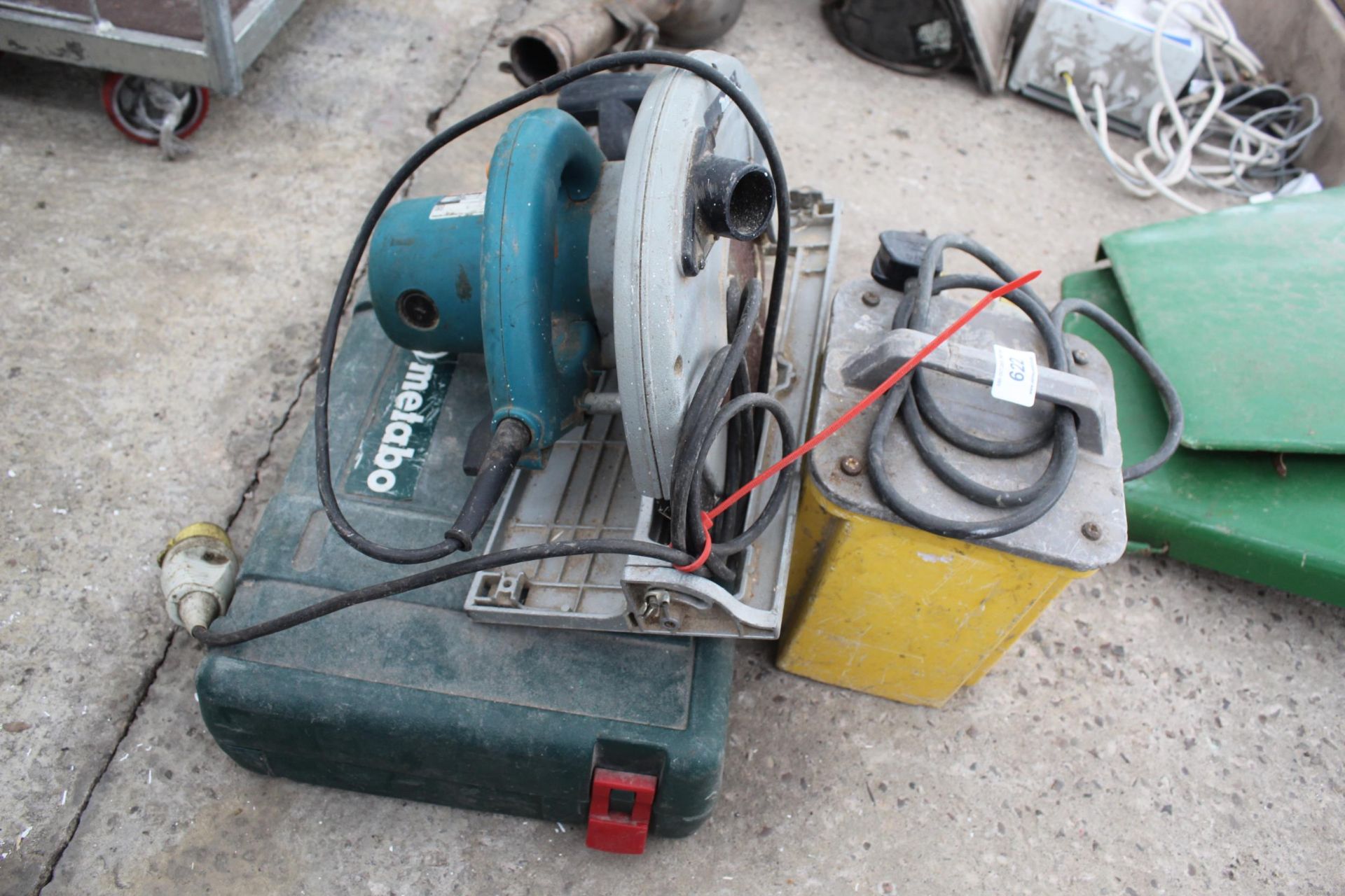 110 DRILL / TRANSFORMER WITH CIRCULAR SAW (WORKING) NO VAT - Image 2 of 3