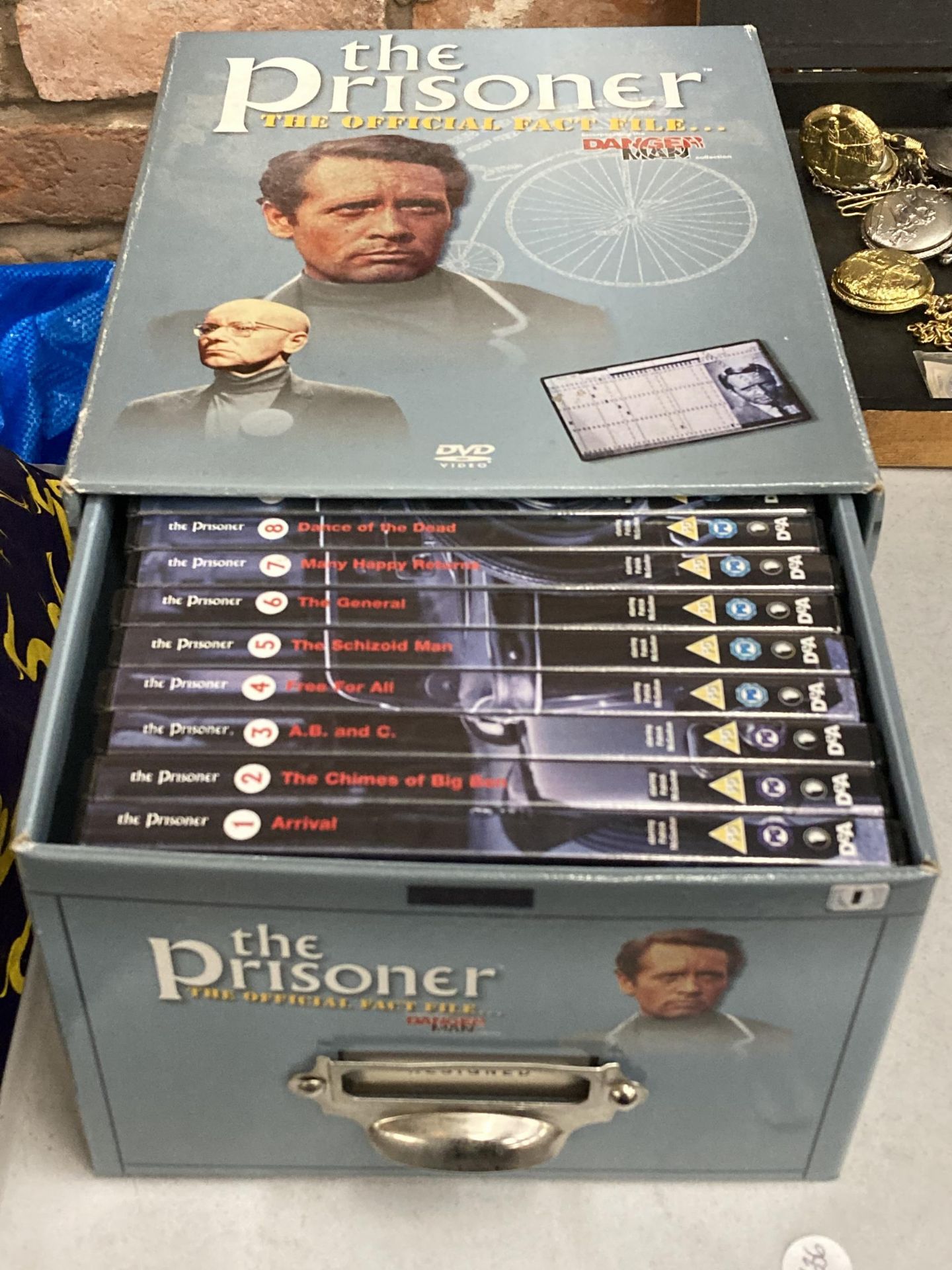 A BOXED THE PRISONER FACT FILE DVD SET