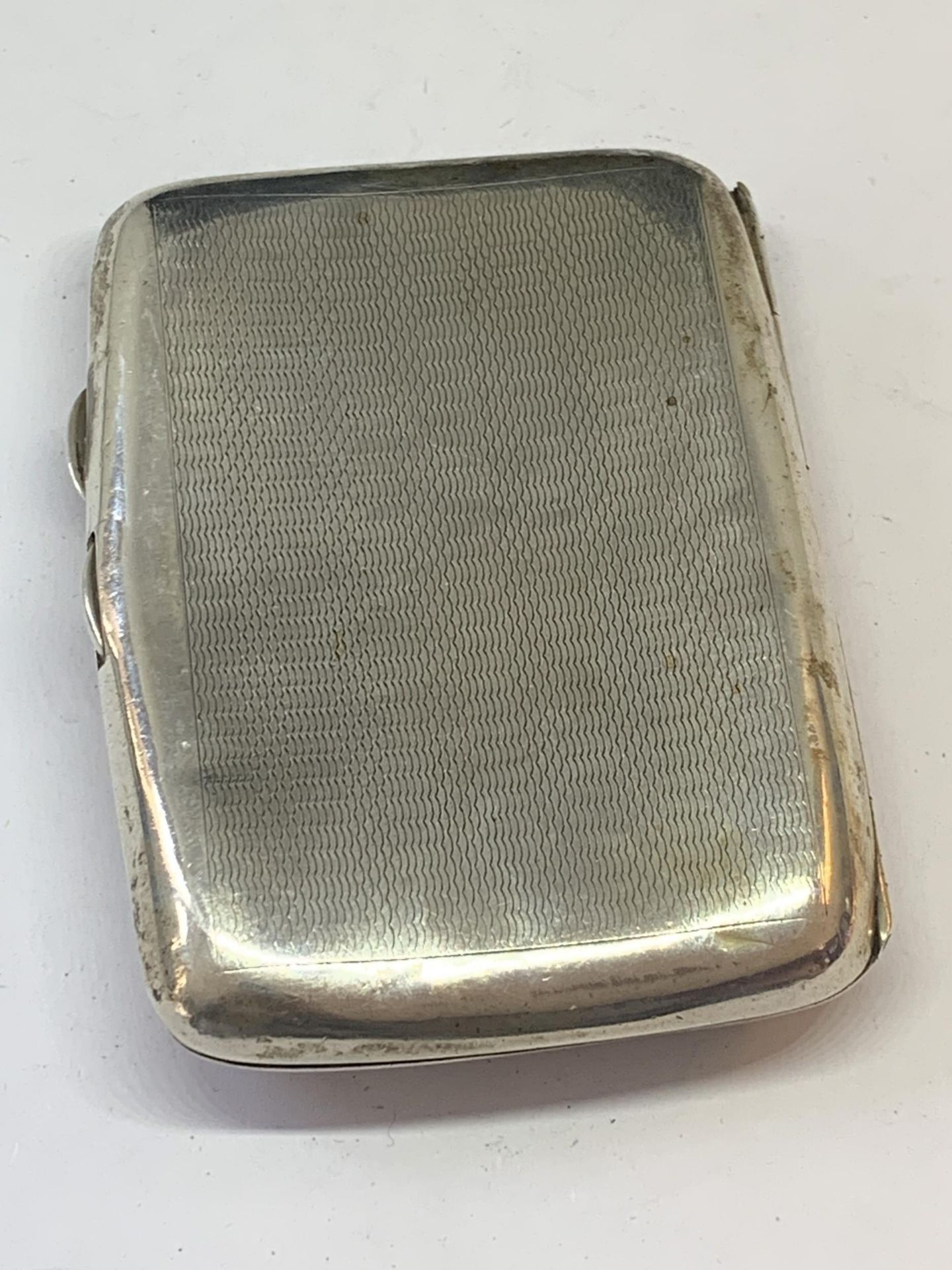 A HALLMARKED CHESTER SILVER CHEROOT CASE WEIGHT 46.7 GRAMS - Bild 2 aus 4