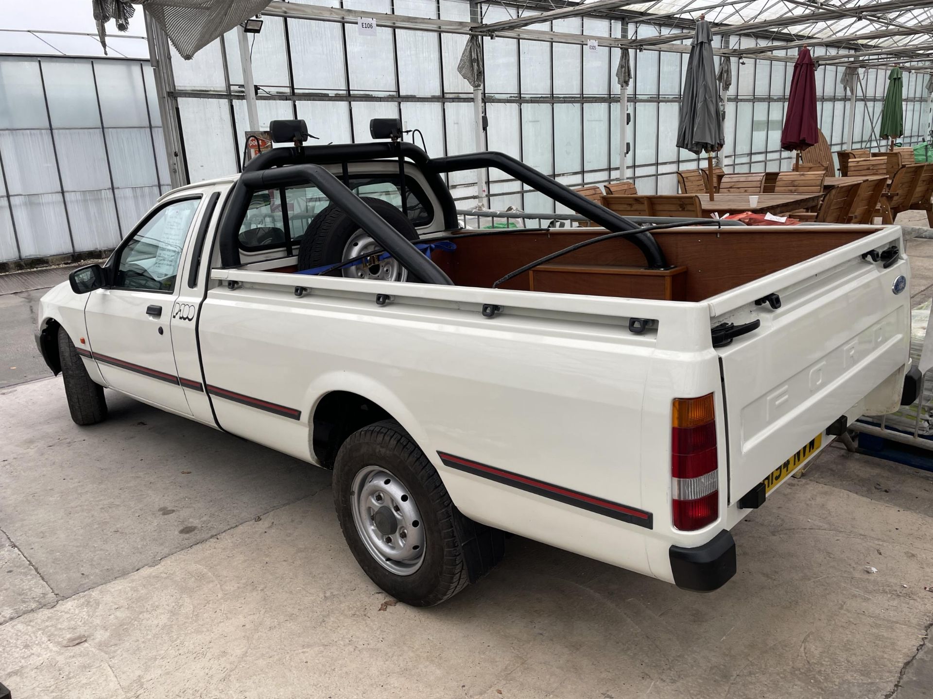 A FORD P100 PICKUP WITH ONLY 7990 MILES ON THE CLOCK. MOT UNTIL OCT 2024. FULL RESPRAY IN 2018. - Bild 5 aus 42