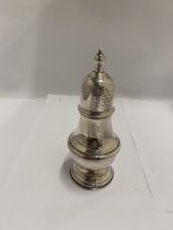 A WALKER AND HALL SILVER PLATED SUGAR SIFTER