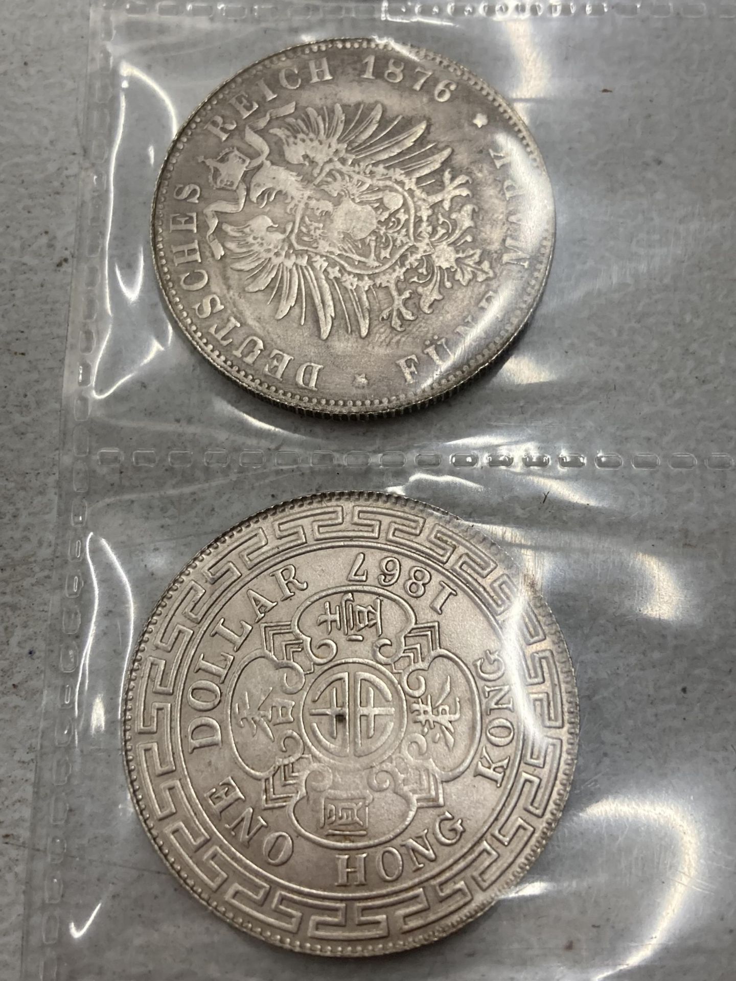 TEN REPRODUCTION COINS - Image 3 of 5