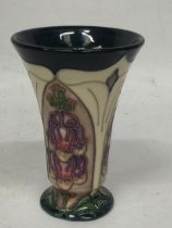 A MOORCROFT 'FOXGLOVE' PATTERN FLORAL VASE