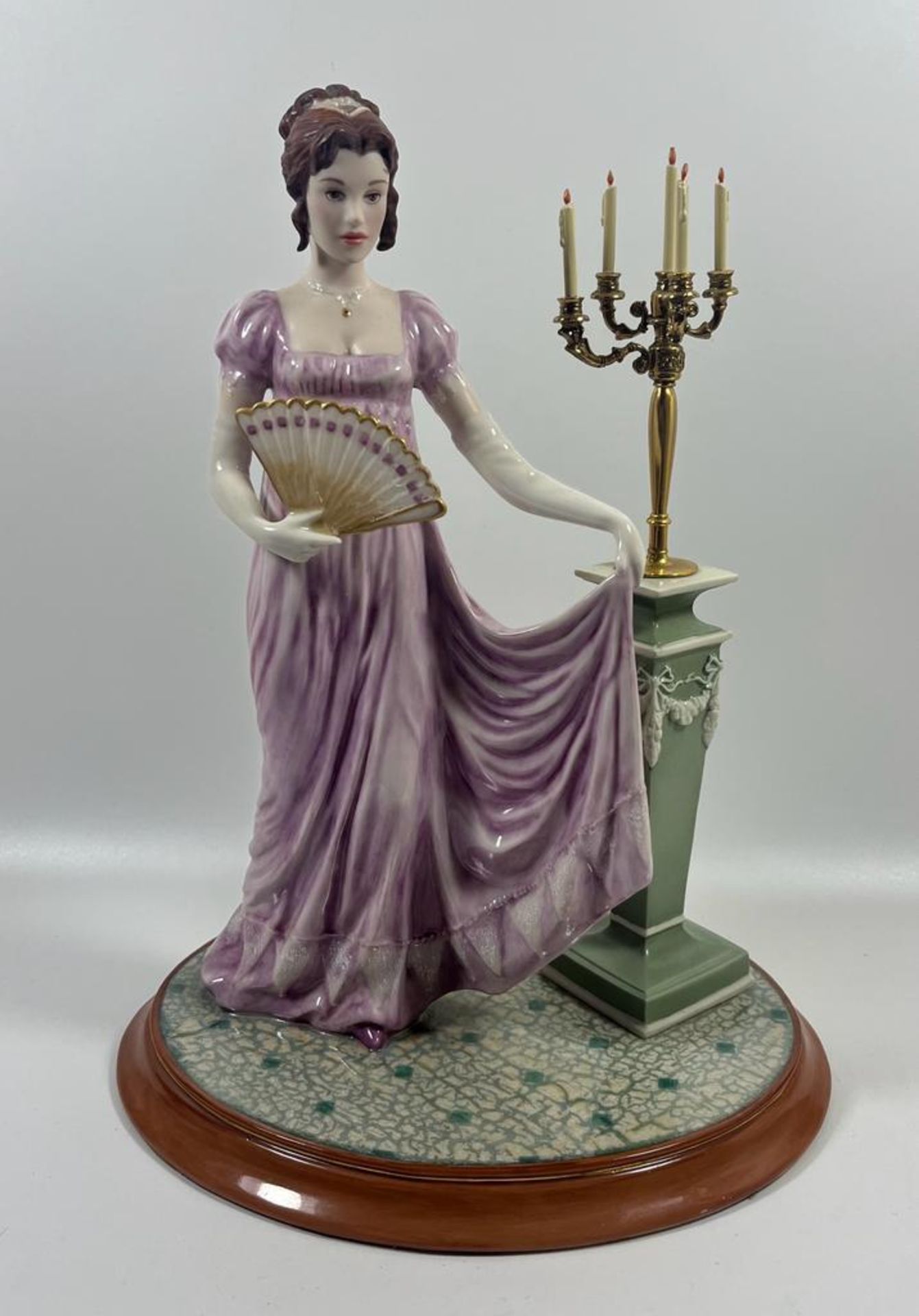 A LIMITED EDITION JANE AUSTIN'S ELIZABETH'S SURPRISE FROM PRIDE AND PREJUDICE FIGURE, NUMBER 2695