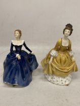 TWO ROYAL DOULTON LADY FIGURES - PRETTY LADIES 'FRAGRANCE' HN4931 & 'CORALIE' HN2307