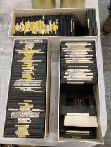 A COLLECTION OF MAGIC LANTERN SLIDES WITH IMAGES OF LINCLNSHIRE, SOUTH WALES CASTLES AND GERMANY