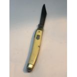 AN IXL GEORGE WOLSTENHOLM SHEFFIELD POCKET KNIFE