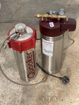 A QUOOKER WATER HEATER AND CHILLER SYSTEM WITH TAP