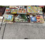 AN ASSORTMENT OF VINTAGE AND RETRO CHILDRENS GAMES