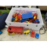 A BOX OF ASSORTED DUPLO LEGO