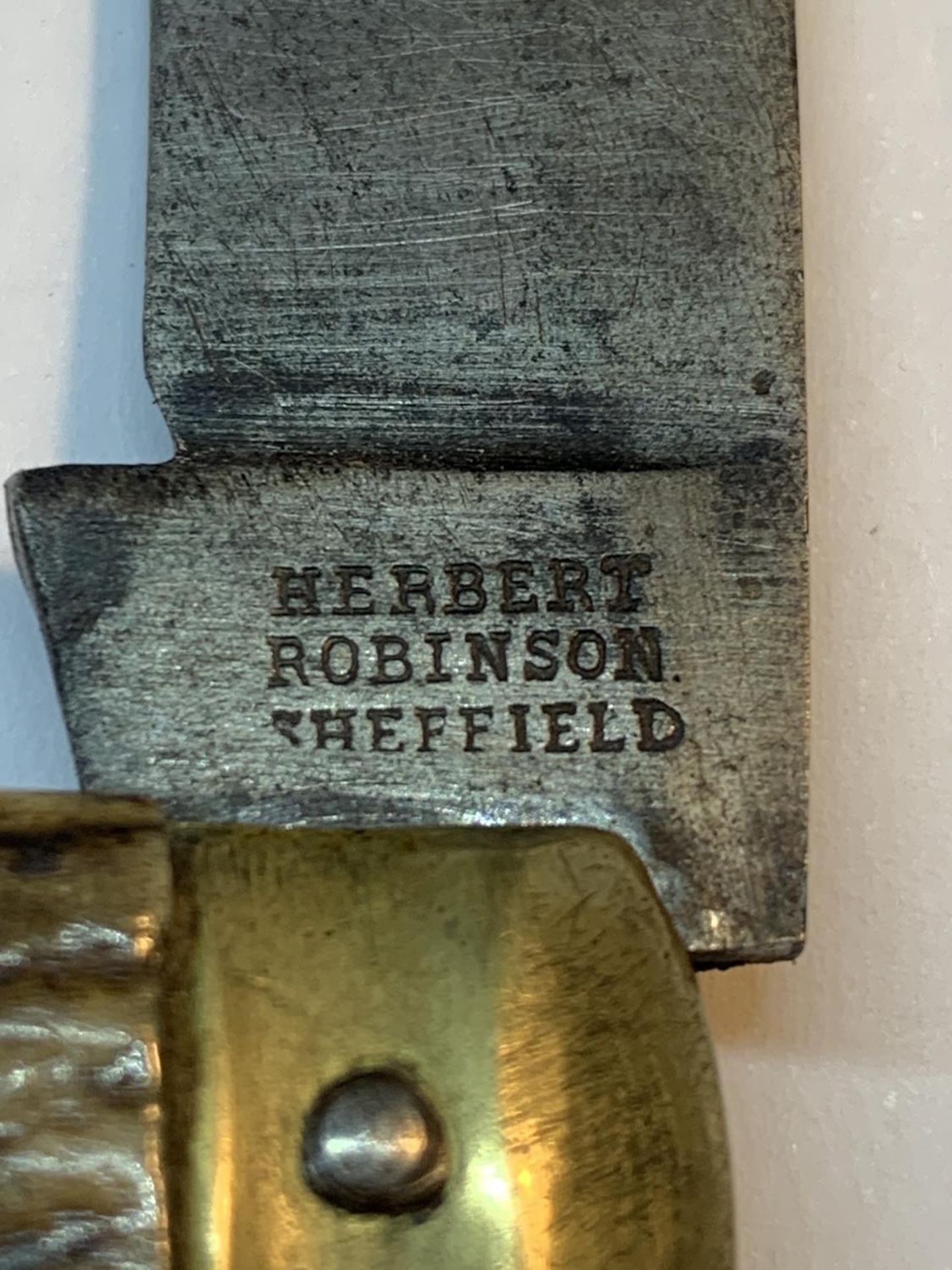 A HERBERT ROBINSON PRUNING KNIFE - Image 3 of 4