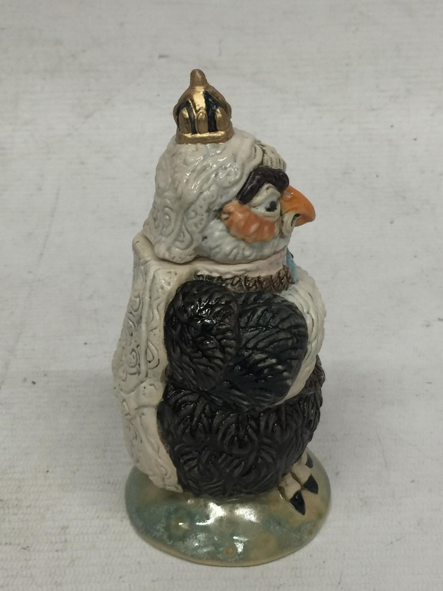 AN ANDREW HULL BURSLEM POTTERY GROTESQUE QUEEN VICTORIA BIRD - Image 2 of 4