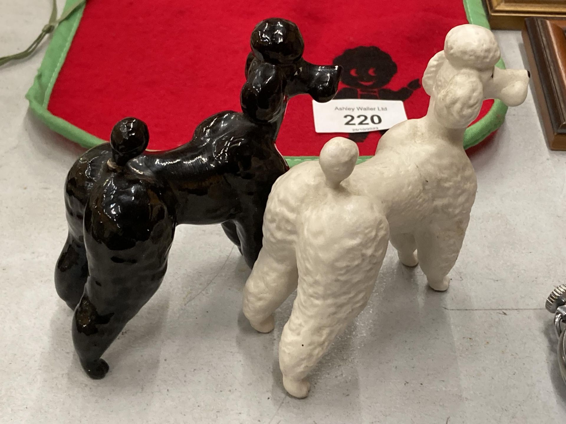 TWO BESWICK POODLES - Image 3 of 4
