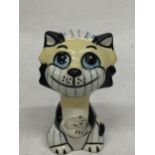 A LORNA BAILEHY CAT AND MOUSE FIGURE