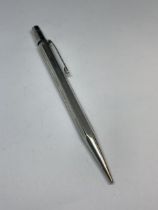 A SILVER YARD OF LEAD PENCIL