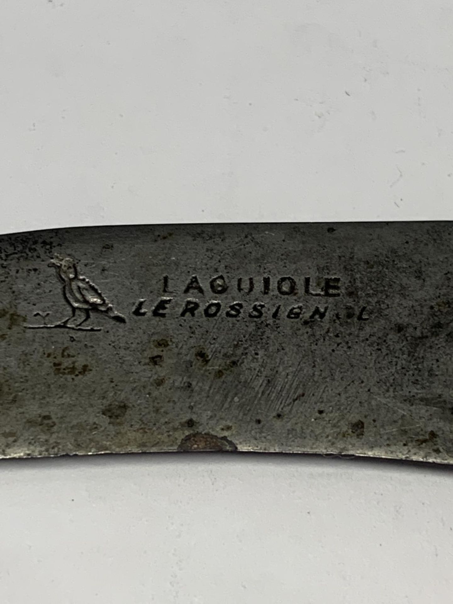 A LAGUIOLE ROSSIGNOL POCKET KNIFE CIRCA 1880 WITH GOLD INLAY - Bild 3 aus 5