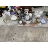 A LARGE ASSORTMENT OF ITEMS TO INCLUDE CERAMICS AND SCALES ETC