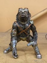 A STEAMPUNK STYLE MONKEY, HEIGHT 20CM