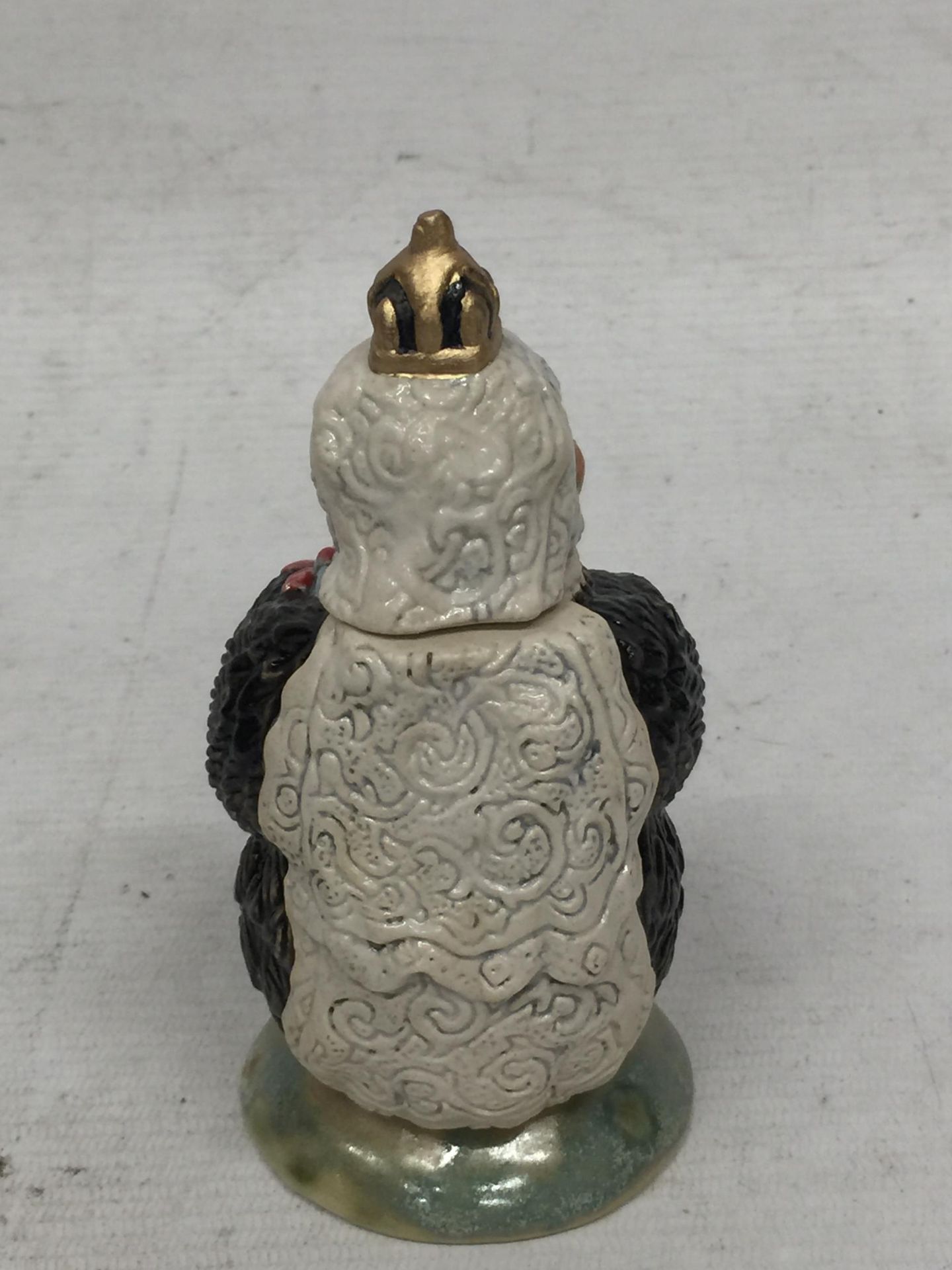 AN ANDREW HULL BURSLEM POTTERY GROTESQUE QUEEN VICTORIA BIRD - Image 3 of 4