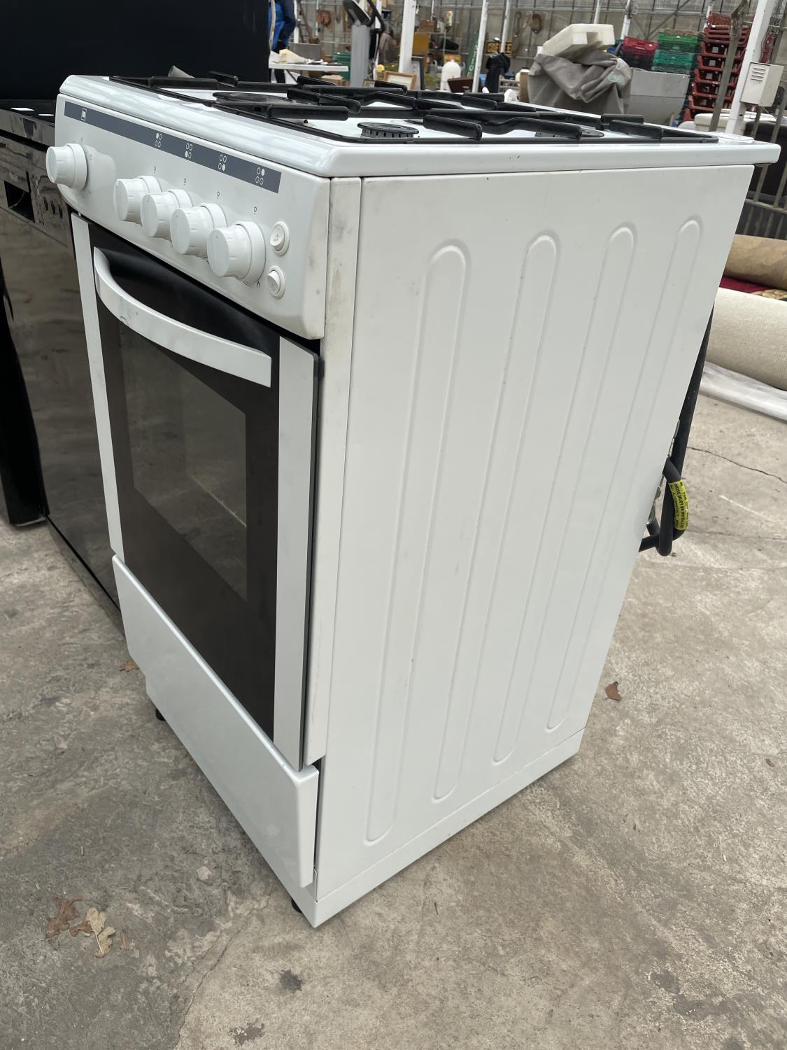 A WHITE DUAL PURPOSE COOKER - Image 4 of 4