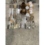 AN ASSORTMENT OF ITEMS TO INCLUDE FLATWARE AND CERAMICS ETC