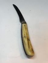 A VINTAGE SHEFFIELD PEN KNIFE WITH LADE MARKED TRADE SKIPPER MARK