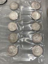 TEN REPRODUCTION COINS