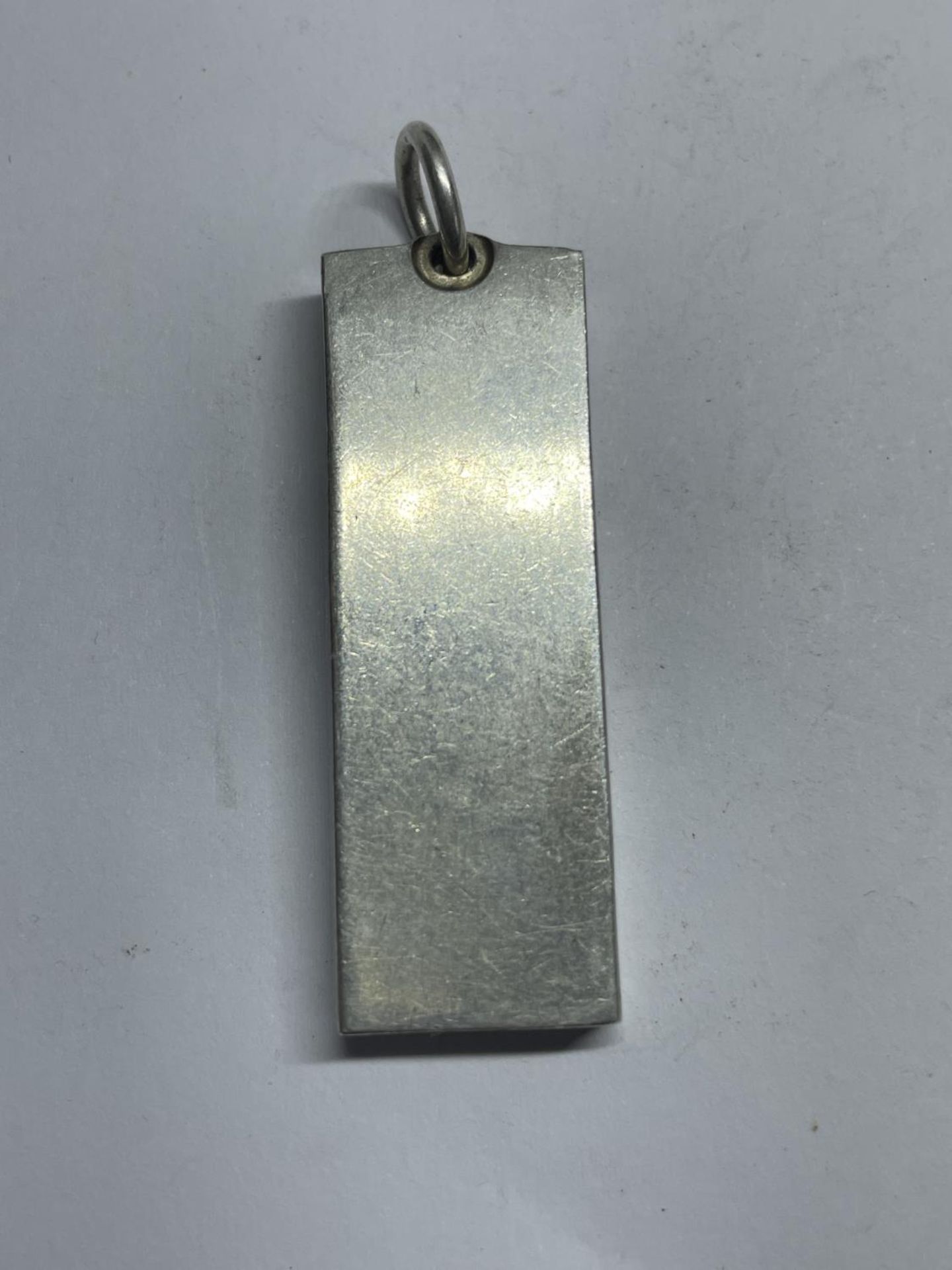 A HALLMARKED BIRMINGHAM SILVER INGOT WEIGHT 30.5 GRAMS - Bild 2 aus 3