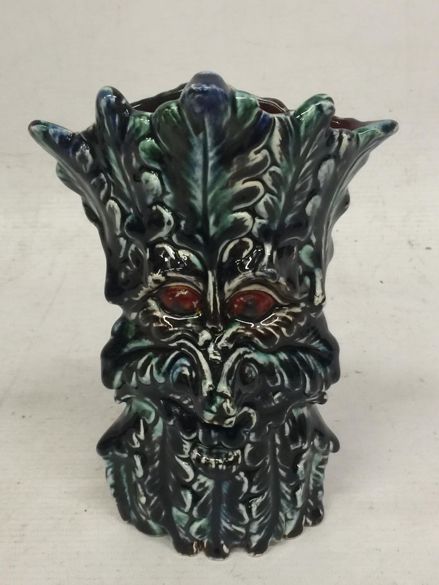 AN ANITA HARRIS TREE MAN VASE