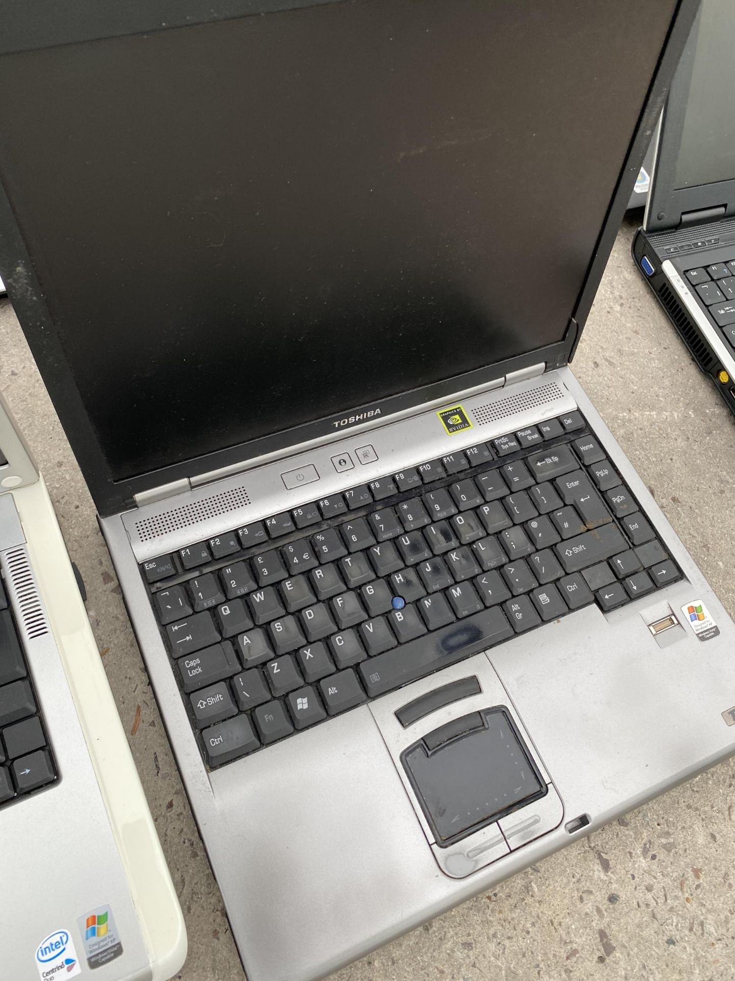 FOUR VARIOUS LAPTOPS TO INCLUDE TOSHIBA ETC - Image 5 of 5