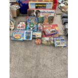 AN ASSORTMENT OF VINTAGE AND RETRO BOARD GAMES