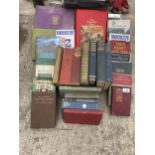 AN ASSORTMENT OF VINTAGE HARDBACK BOOKS