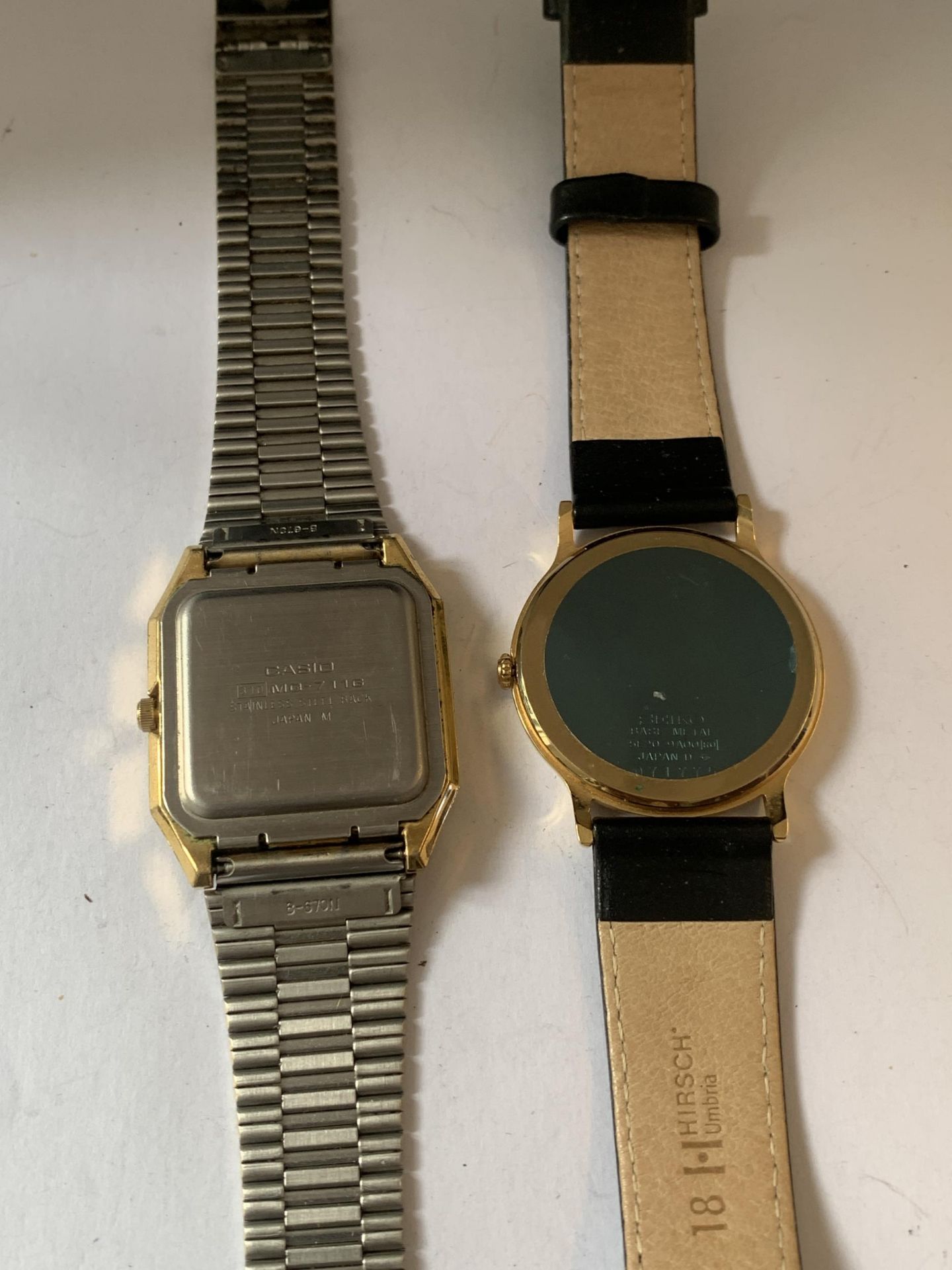 TWO WRIST WATCHES TO INCLUDE A CASIO AND A SEIKO - Bild 3 aus 3