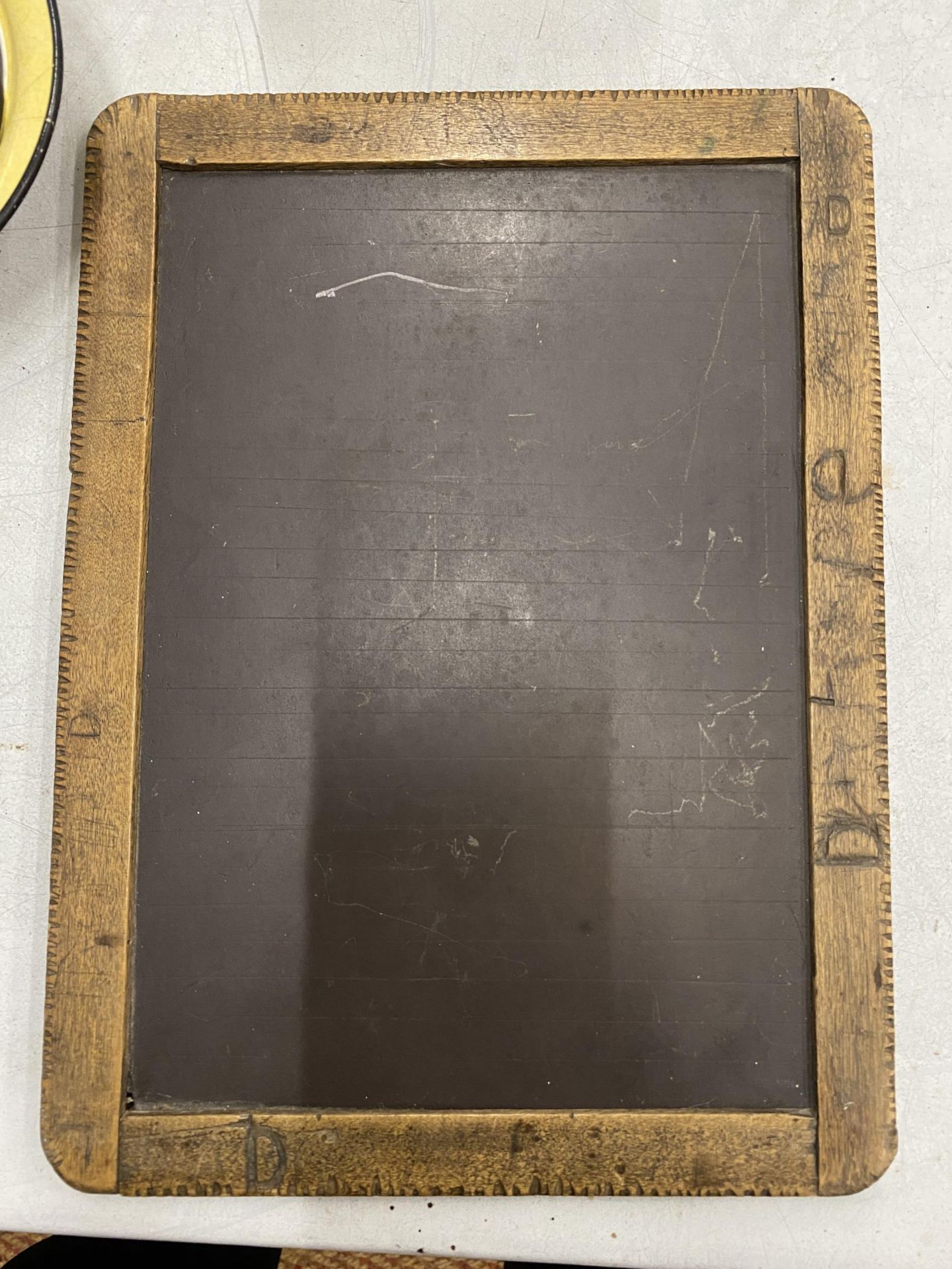 A VINTAGE SCHOOL SLATE