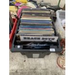 AN ASSORTMENT OF VARIOUS LP RECORDS