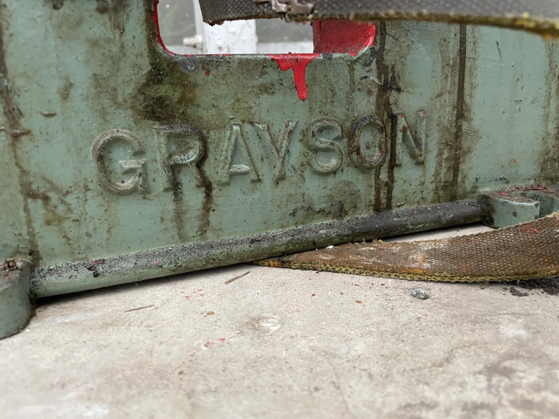 A VINTAGE GRAYSON ENGINEERS LATHE - Image 5 of 5