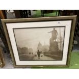 A PHOTOGRAPHIC PRINT OF A VICTORIAN MILK BOY