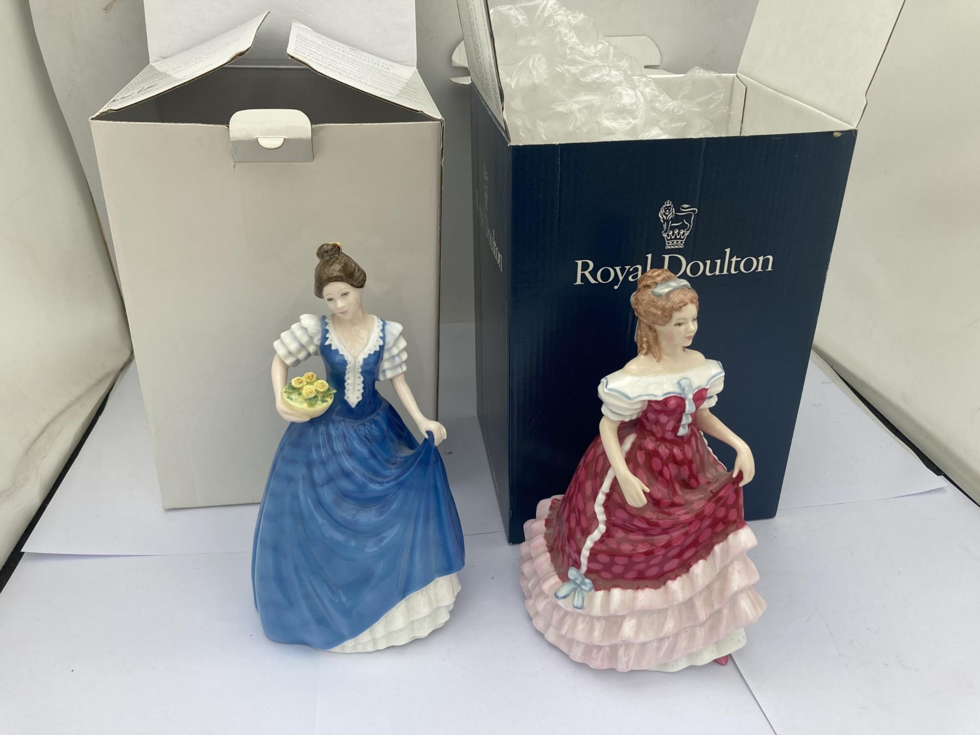 TWO BOXED ROYAL DOULTON LADY FIGURES - 'HELEN' HN3601 & 'SWEET SIXTEEN' HN3648