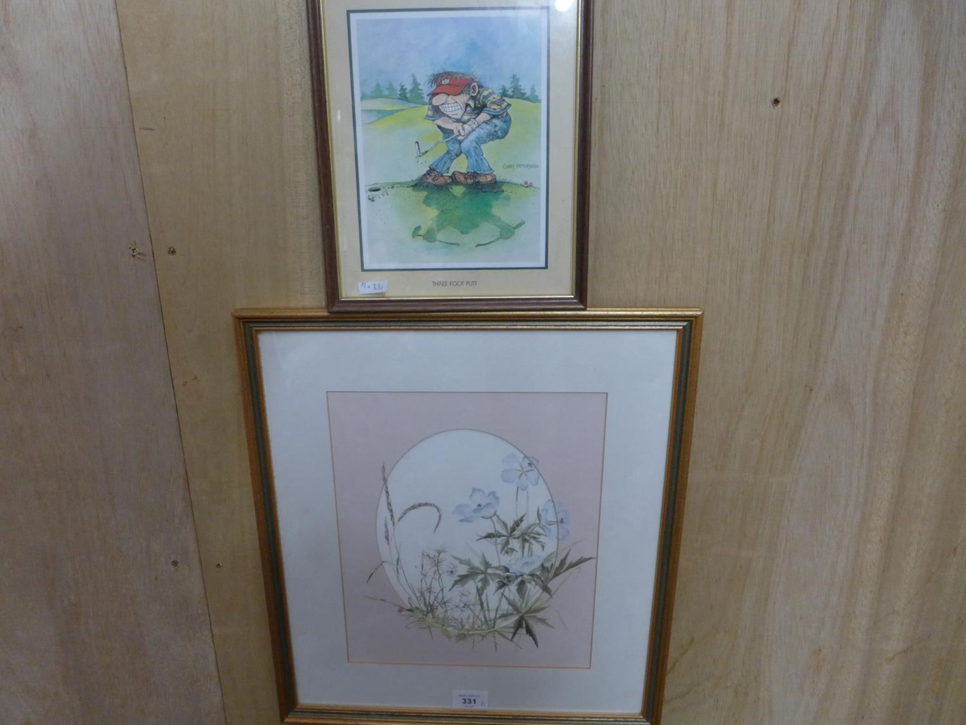 E.VIZ (20TH/21ST CENTURY) FLORAL SCENE WATERCOLOUR, SIGNED RIGHT, 25 X 23CM, FRAMED A GLAZED AND