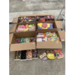 A LARGE QUANTITY OF AS NEW OLD SHOP STOCK TOYS AND GAMES